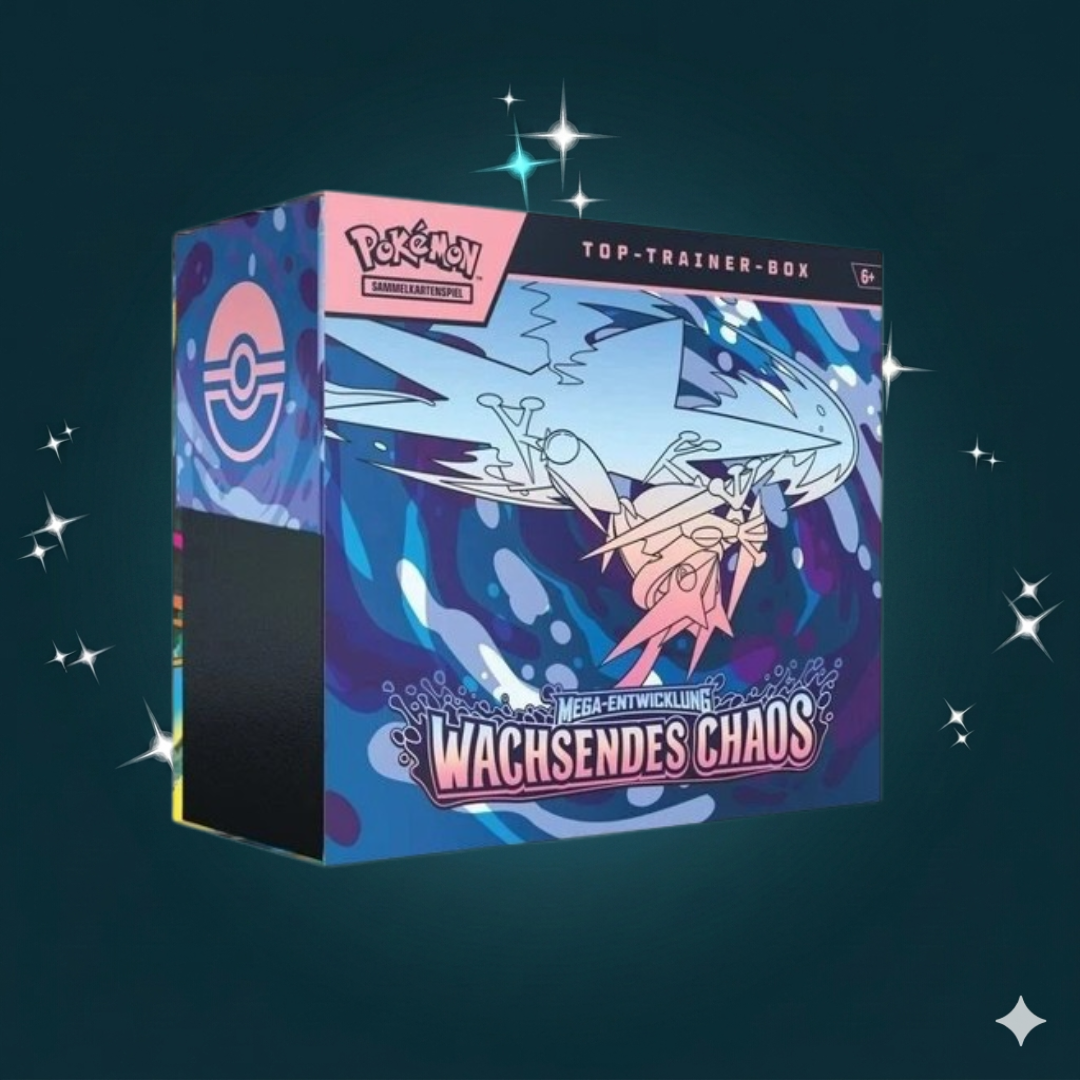 Pokémon TCG | Wachsendes Chaos Display (DE) mit Riss im seal
